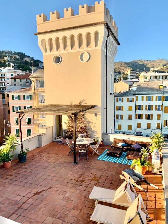 Hotel Castello Miramare Genua Exterior foto